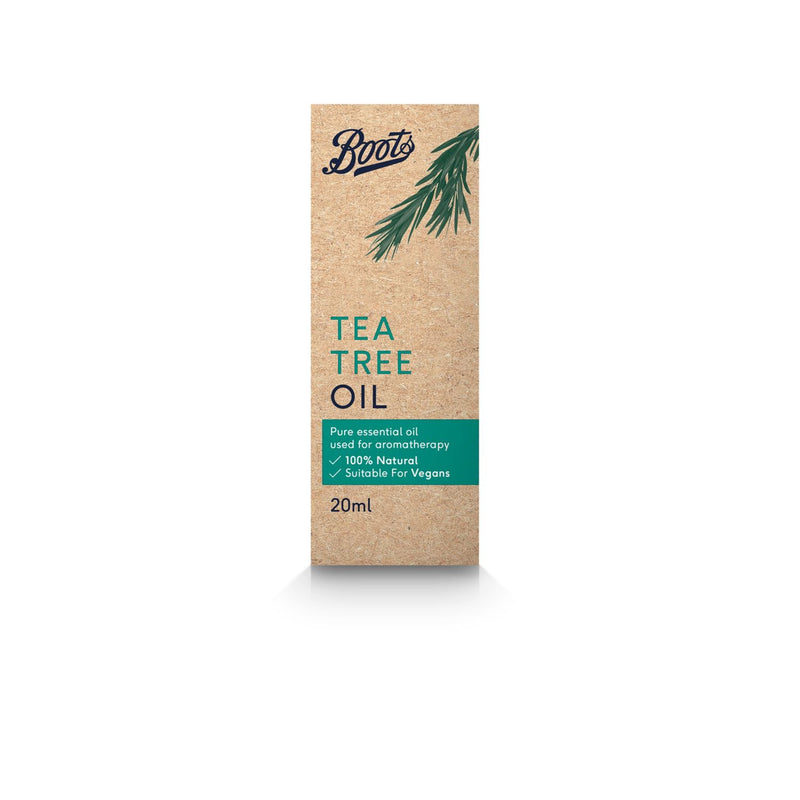Boots Tea Tree Oil 20ml bottle - British product