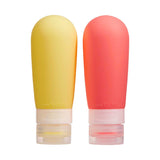 Boots Travel Squeezy Bottle Duo Set 100ml Silicone Containers