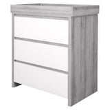 Tutti Bambini Modena Changing Unit Grey Ash/White