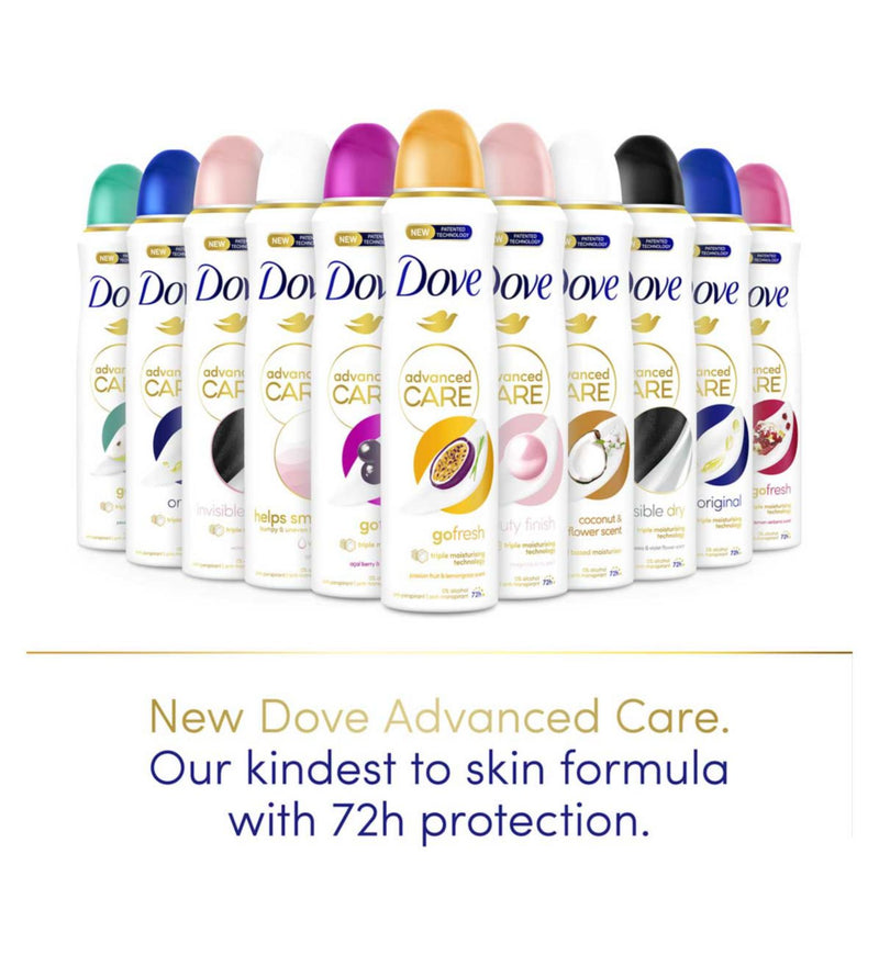 Dove Anti-Perspirant Spray Passion Fruit & Lemongrass 150ml - British product