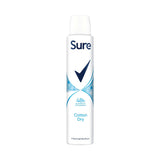 Sure Antiperspirant Spray Cotton Dry 200ml (British brand)