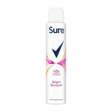 Sure Women Antiperspirant Spray Bright Bouquet 200ml (British brand)