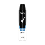 Sure Men Invisible Ice Fresh Anti-Perspirant Aerosol Spray 200ml, imported from the UK