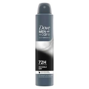 Dove Men+Care Advanced Invisible Dry antiperspirant spray 200ml - British product