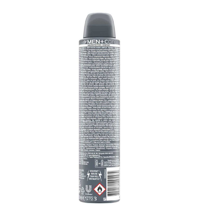 Dove Men+Care Classic Anti-Perspirant Spray 200ml - British product