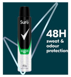 Sure Men Quantum Dry Antiperspirant Spray 200ml (British brand)