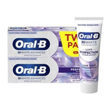 Oral-B 3D White Luxe Perfection Toothpaste Cool Mint 2 x 75ml