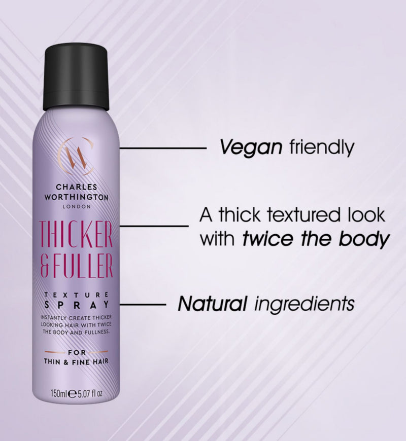 Charles Worthington texture spray (British brand)