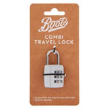 Boots Combi Travel Lock Combination 3 Digit Padlock