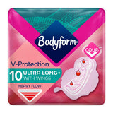 Bodyform Cour-V Ultra sanitary pads wings 10 pack - British product