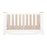 CuddleCo Ada Cot Bed White and Ash Convertible Cot