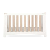 CuddleCo Ada Cot Bed – White and Ash