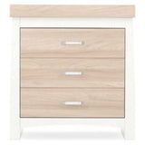 CuddleCo Ada Dresser Changer White Ash Baby Nursery Furniture