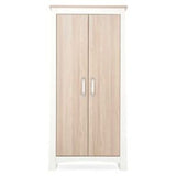 CuddleCo Ada 2 Door Nursery Wardrobe White Ash