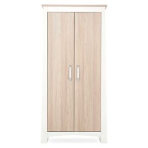 CuddleCo Ada Nursery Wardrobe White Ash - British product