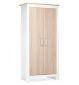 CuddleCo Ada Nursery Wardrobe White Ash - British product