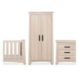 CuddleCo Isla 3 Piece Nursery Furniture Set Ash