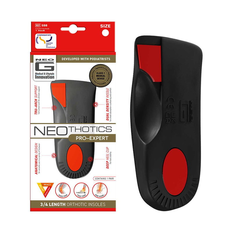 Neo G Pro-Expert Insoles size 2.5 - 5.5, imported from the UK