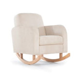CuddleCo Etta Nursing Chair Sand Rocking Baby Chair 90x70x86cm