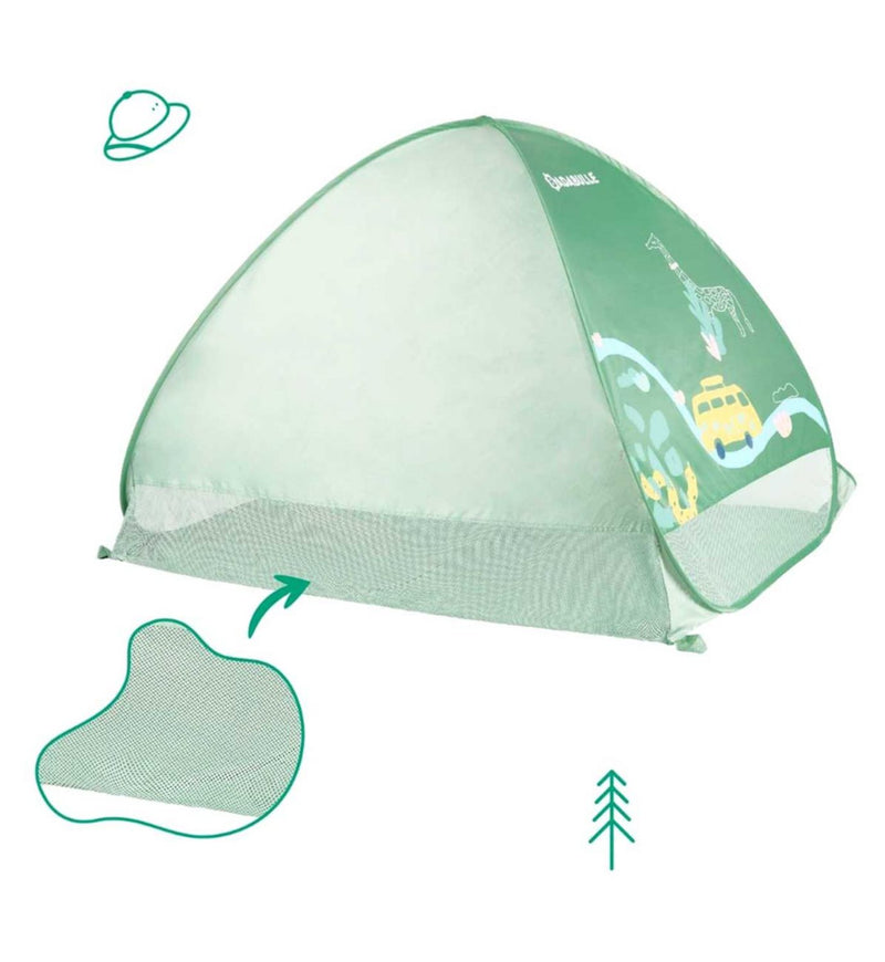 Babymoov Badabulle sun tent Sage 50+ UPF - British product