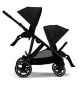 Cybex Pushchair Second Sibling Seat Moon Black - British product