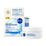 NIVEA Refreshing Day Face Cream SPF30 Face Moisturiser 50ml