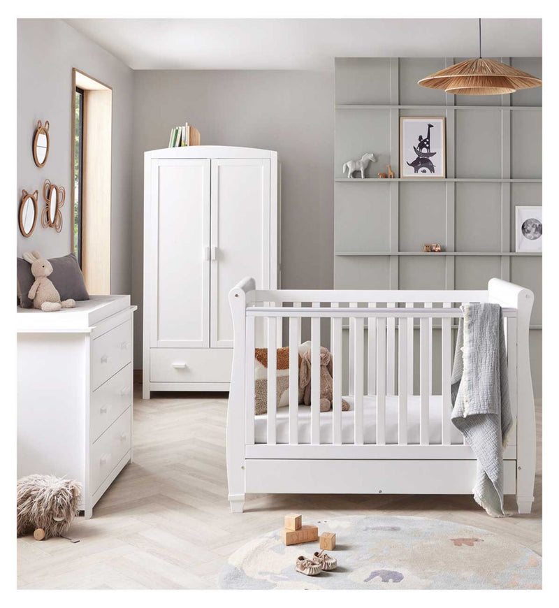 Babymore 3 Piece Room Set White - British product
