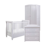 Babymore Eva 3 Piece Room Set Grey Nursery Furniture