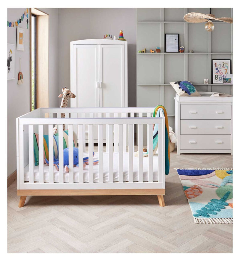 Babymore 3 Piece Room Set White - British product