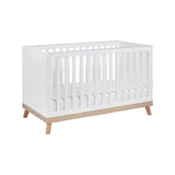 Babymore Mona Cot Bed White - British product