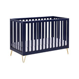 Babymore Kimi Convertible Cot Bed Midnight