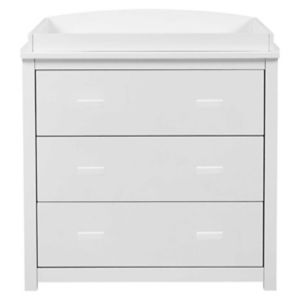 Babymore universal chest changer white unit - British product