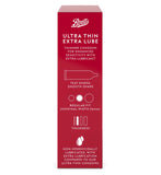 Boots Ultra Thin Extra Lube Condoms 12 pack, UK version