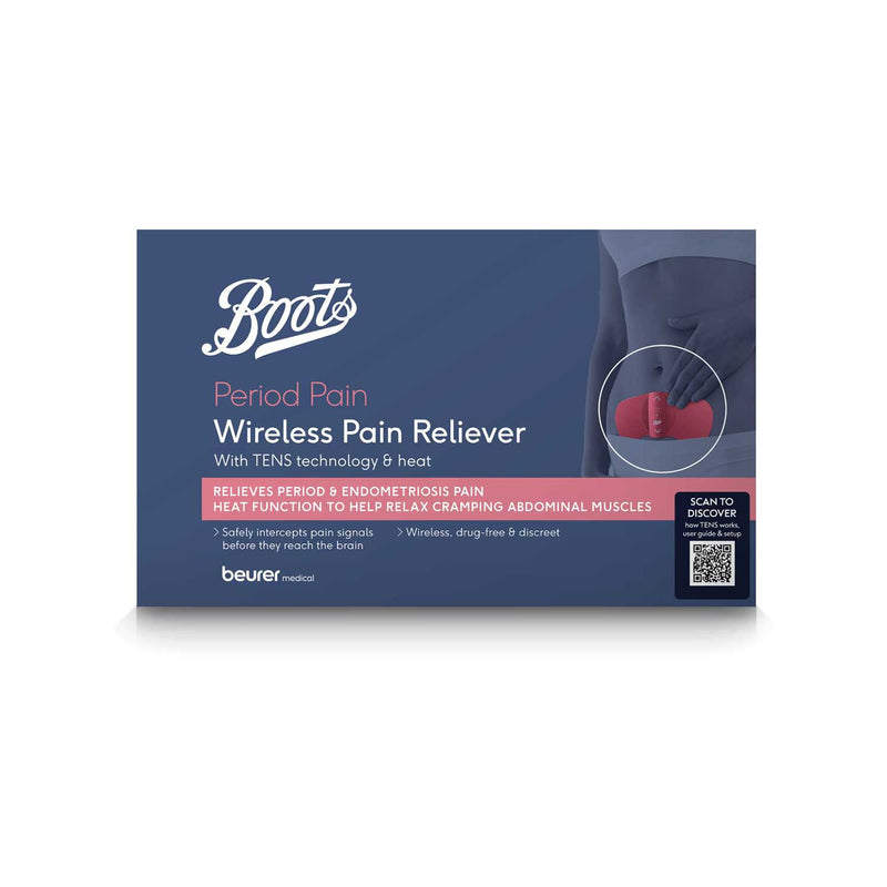 Boots wireless period pain TENS machine - British product
