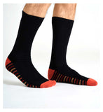 Boots mens cotton cushion sole socks 3 pair - British product