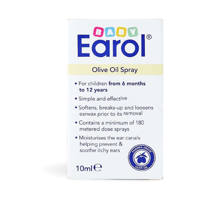 Baby Earol Olive Oil Spray Ear Care 10ml