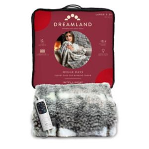 Dreamland Warming Throw Fallow Deer Print 160x120cm - British product