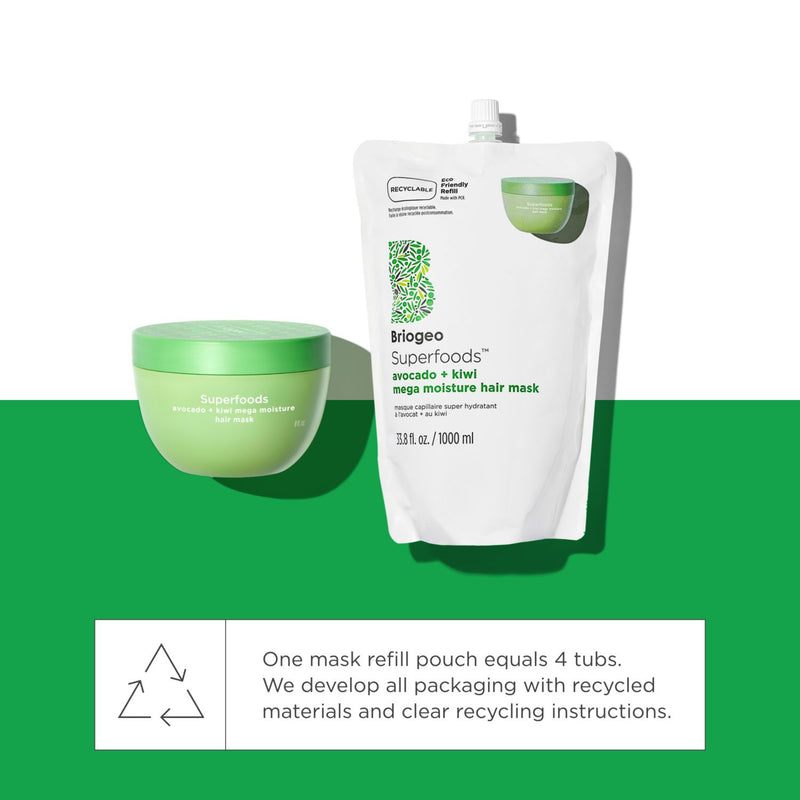 Briogeo Avocado Kiwi Hair Mask 1000ml - British product