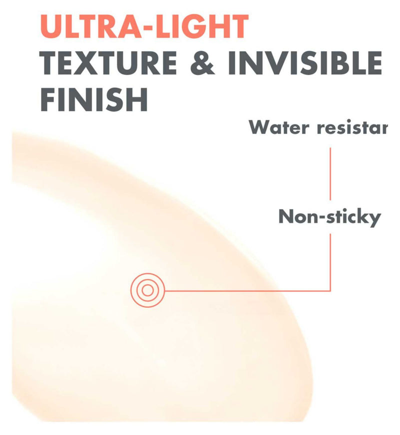 Avène Ultra Fluid Invisible Sunscreen 50ml - British product
