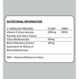 Botanycl Plant-based Vitamin C Supplement 60 Capsules