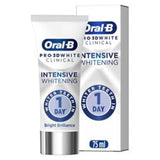 Oral-B Pro 3D White Clinical Intensive Whitening Toothpaste Bright Brilliance Mint Fusion 75ml