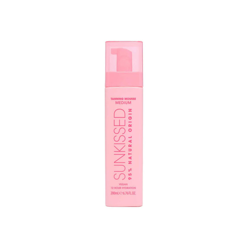 Sunkissed HydroGlow Self-Tanning Mousse Medium 200ml (British brand)