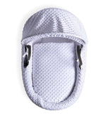 Clair de Lune Moses Basket White Dimple Grey - British product