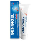 Gengigel gum protection toothpaste tube, UK version