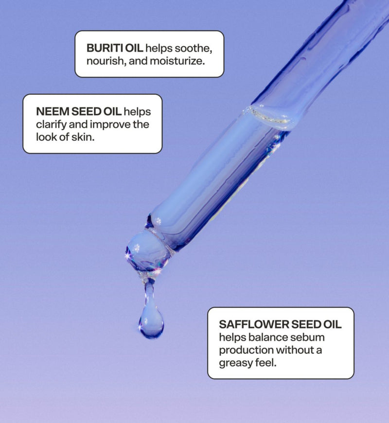 Bubble Soothing Facial Oil 30ml - British product