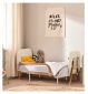 Tutti Bambini Cozee Complete Bedside Crib set Scandinavian Walnut Ecru (British brand)