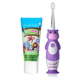 Brush Baby rechargeable electric toothbrush with Applemint paste - British product