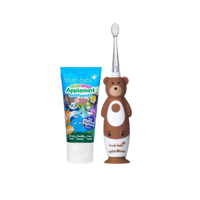 Brush Baby WildOnes Electric Toothbrush Set - British product