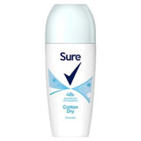 Sure Women Cotton Dry roll on deodorant 50ml (British brand)