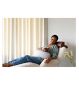 bbhugme nursing pillow kit grey melange - British product